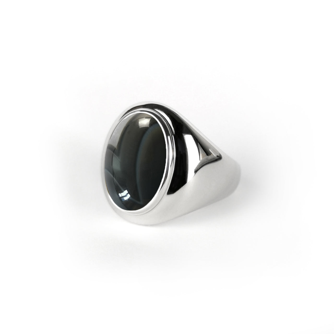 Eon ring L (Onyx)