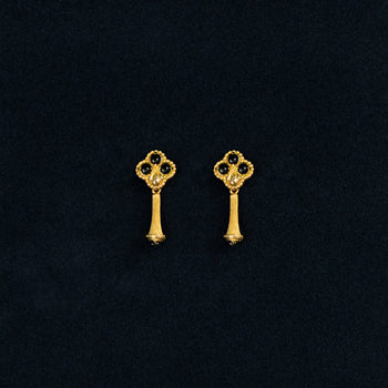ASTRAIOS DROP EARRING [BLACK]