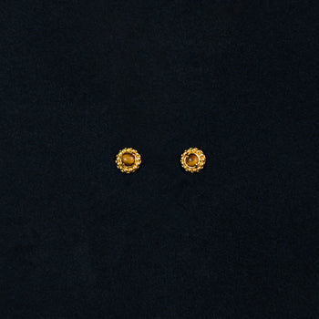ASTRAIOS DOT EARRING [BROWN]