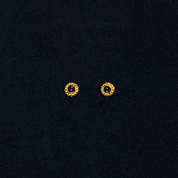 ASTRAIOS DOT EARRING [BLACK]