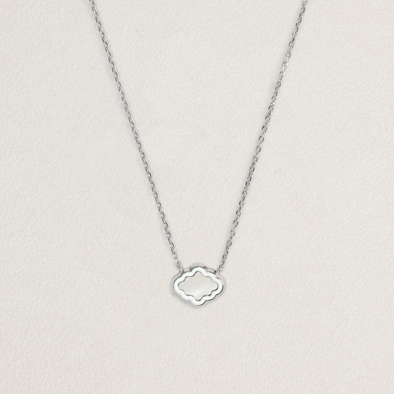 NAVA NECKLACE [WHITE]