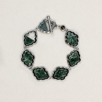 NAVA BRACELET [DARK GREEN]