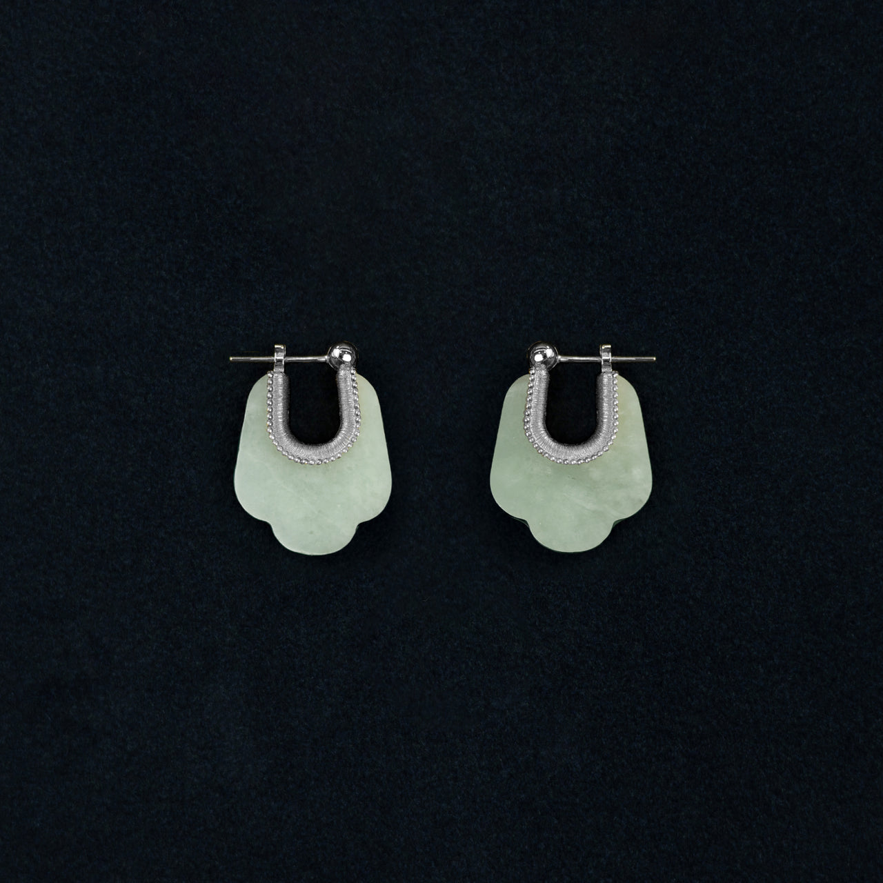 PADMA EARRING [LIGHT GREEN]