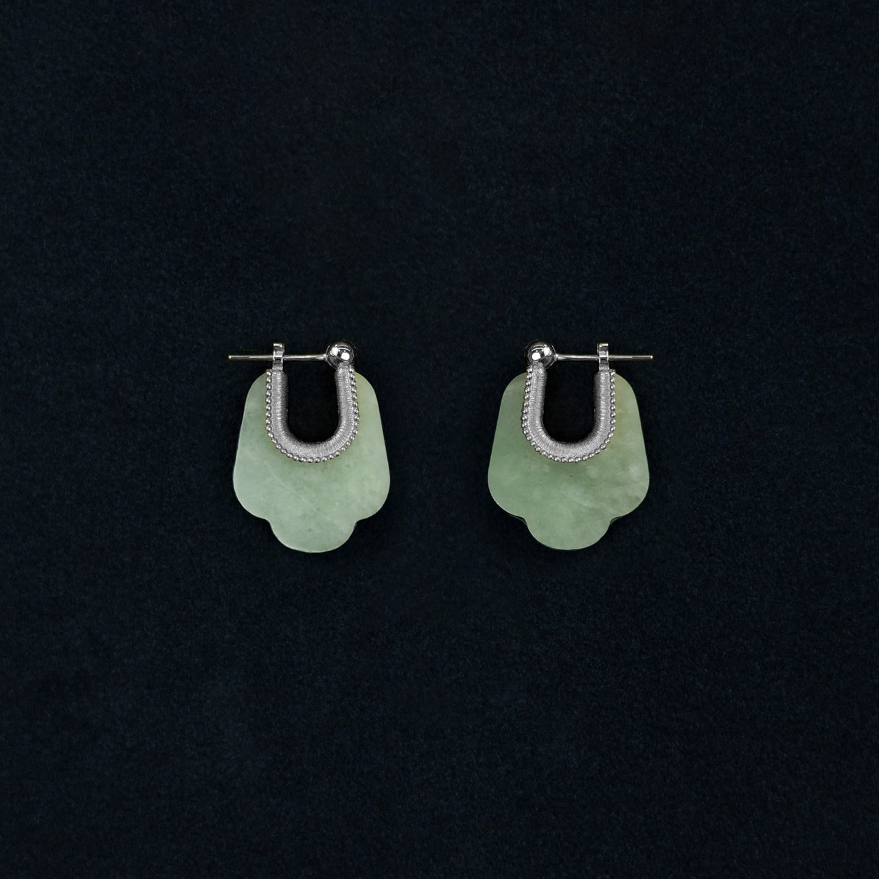 PADMA EARRING [LIGHT GREEN]