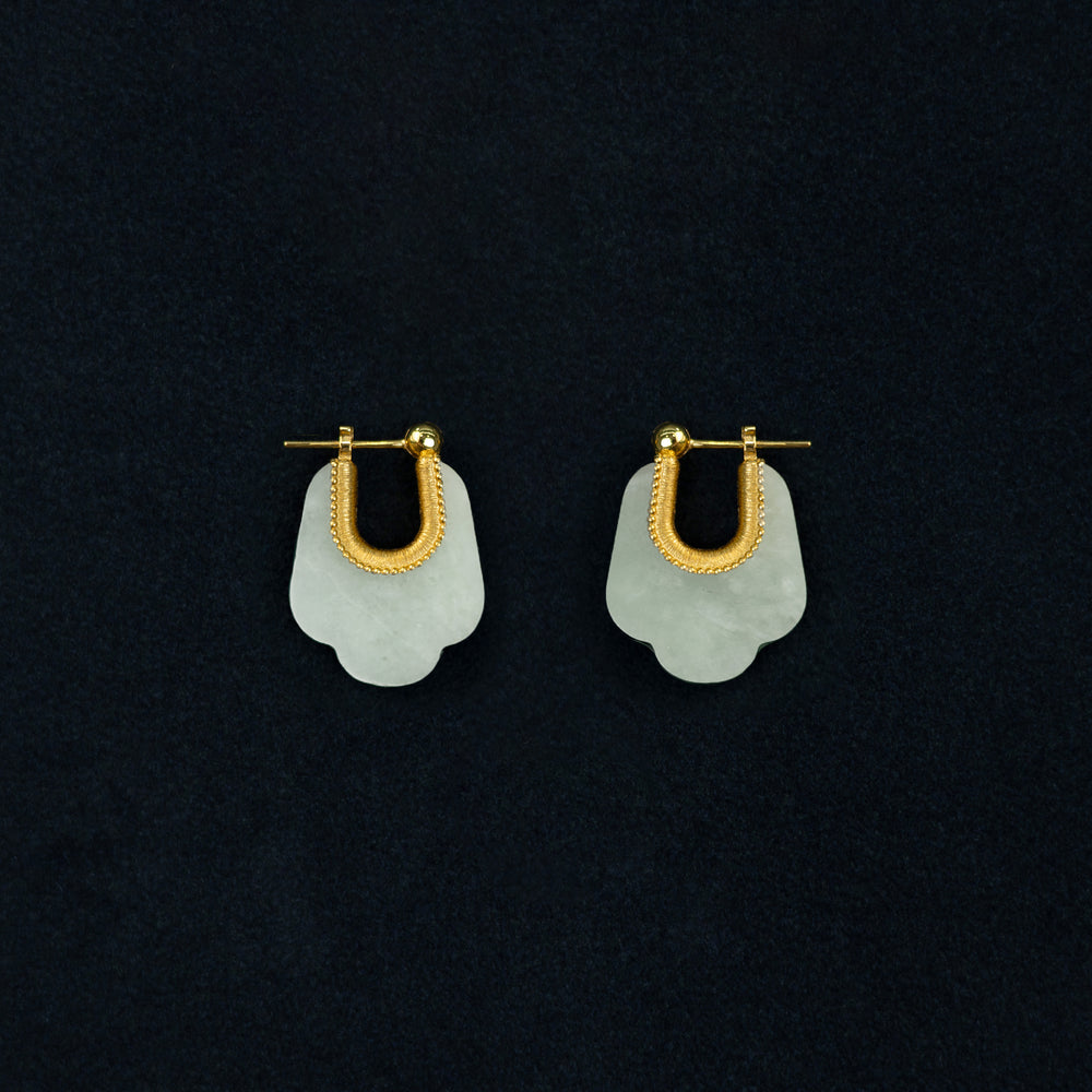『Pre-Order』PADMA EARRING [LIGHT GREEN]