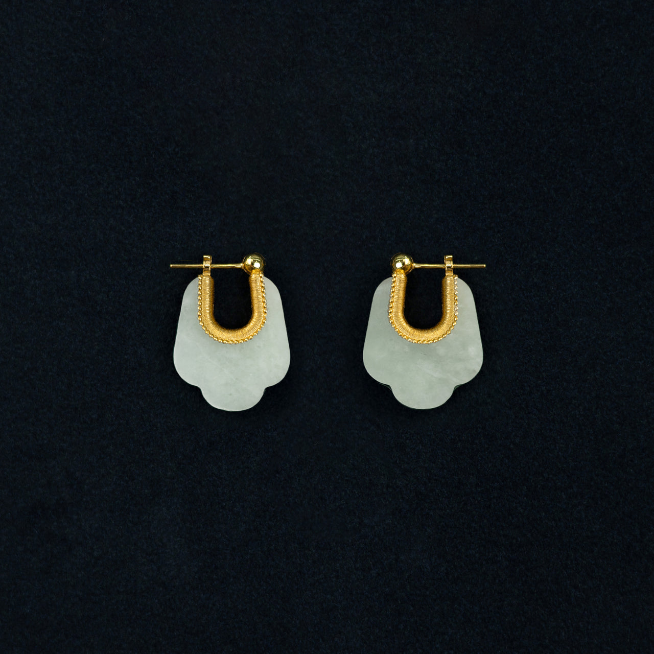 『Pre-Order』PADMA EARRING [LIGHT GREEN]