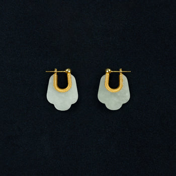 『Pre-Order』PADMA EARRING [LIGHT GREEN]