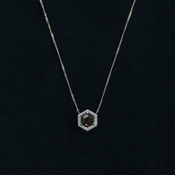 DHURI NECKLACE [BROWN]