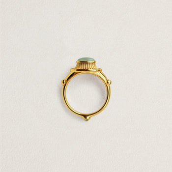 PHEME RING [LIGHT GREEN]
