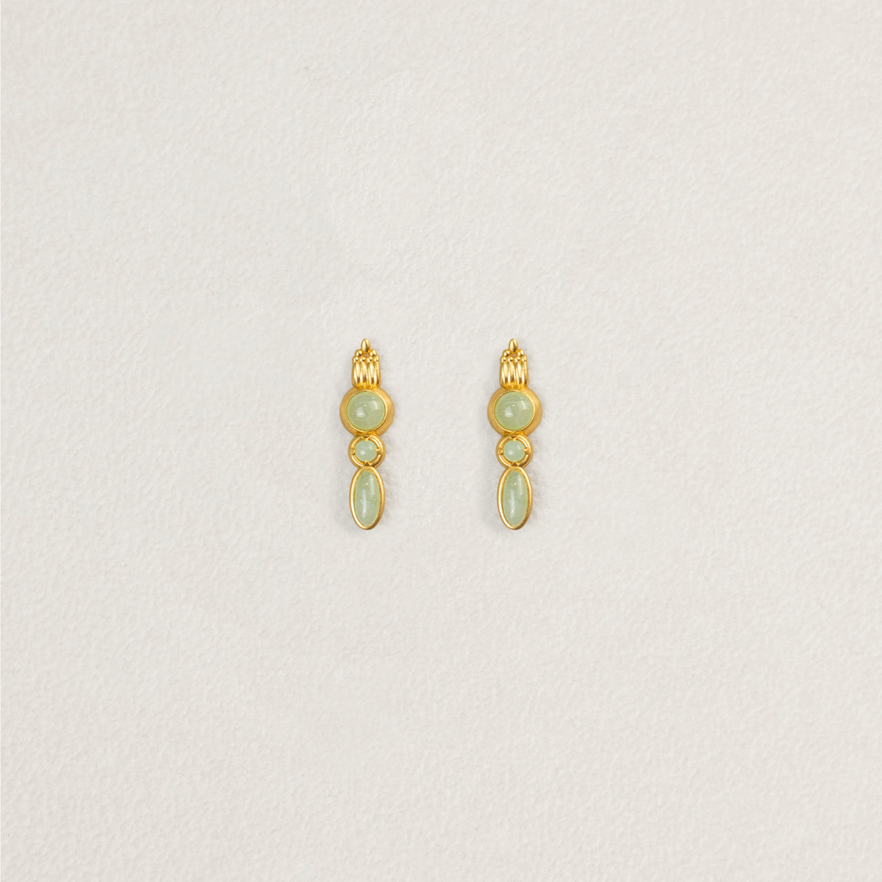 PHEME EARRING [LIGHT GREEN]
