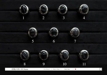 Eon ring L (Onyx)