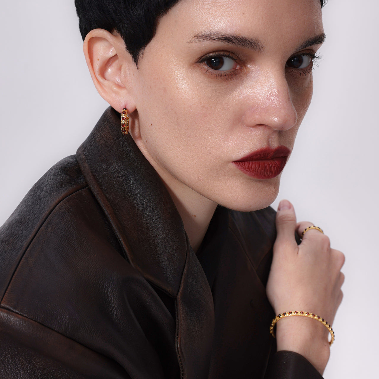 Astraios Earring [Red]