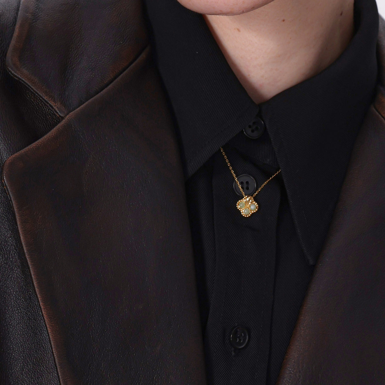 ASTRAIOS NECKLACE [LIGHT GREEN]