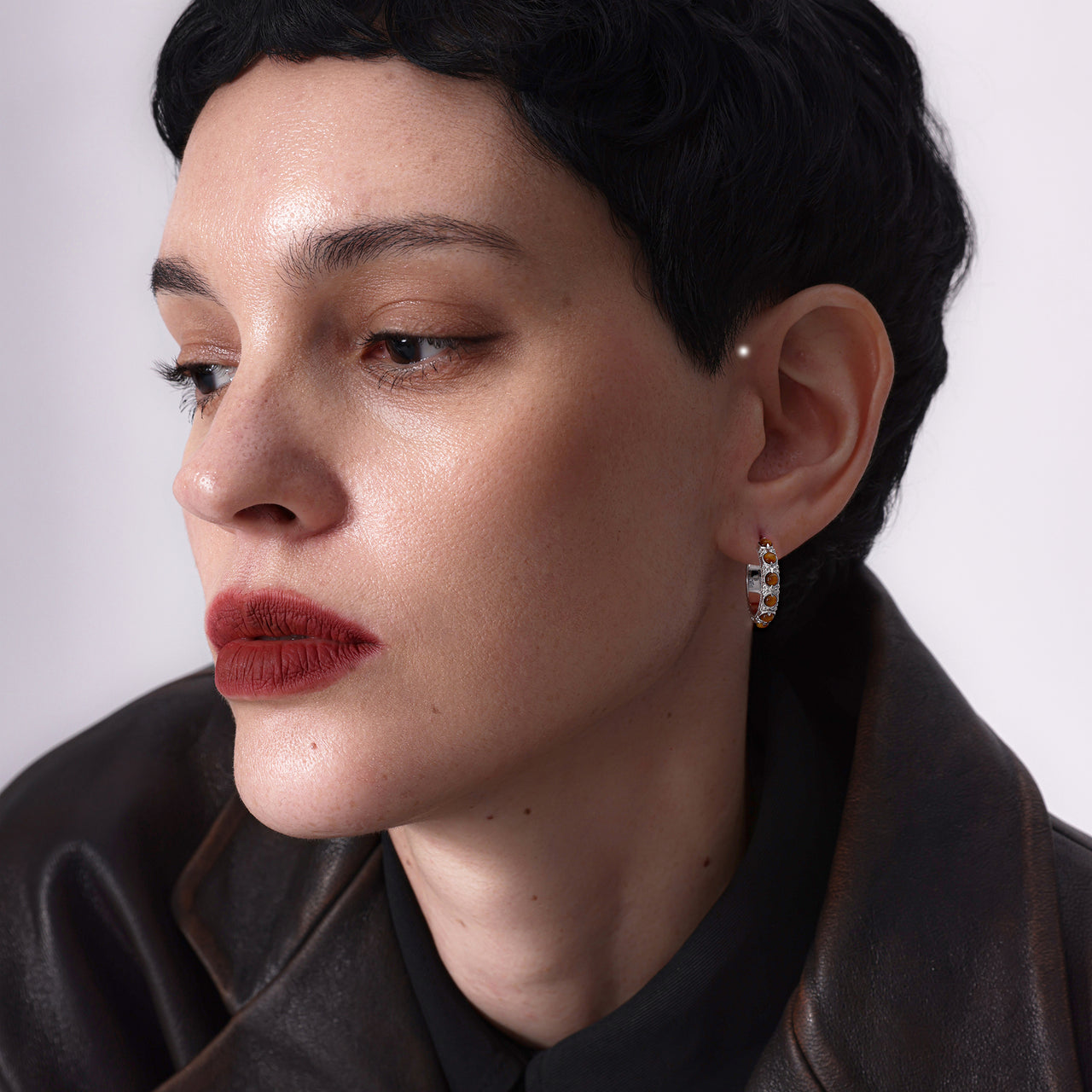 Astraios Earring [Brown]