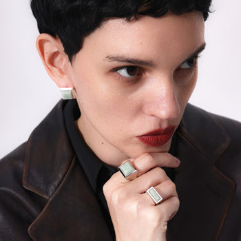 NADI RING [LIGHT GREEN]