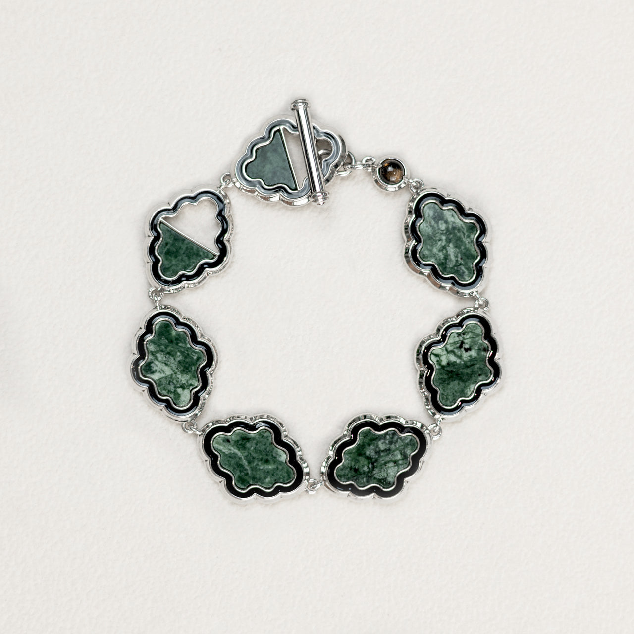 NAVA BRACELET [DARK GREEN]