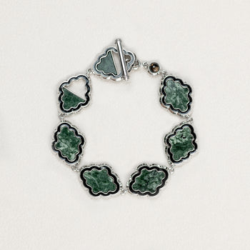 NAVA BRACELET [DARK GREEN]