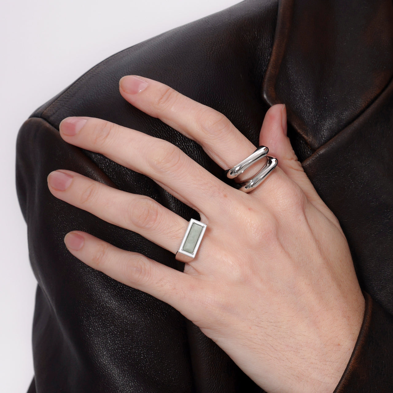 NADI RING [LIGHT GREEN]