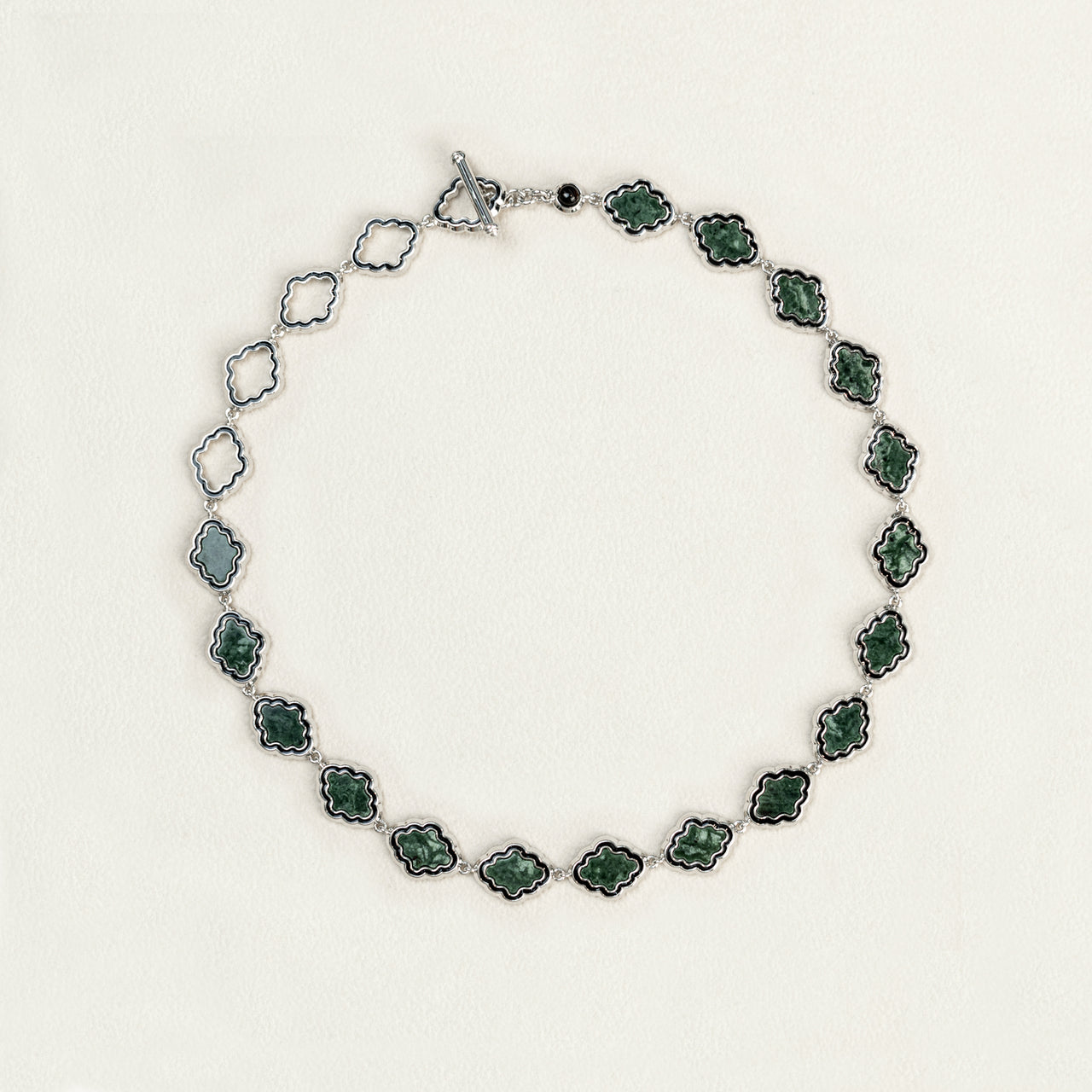 KUSUMA NECKLACE [DARK GREEN]