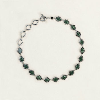 KUSUMA NECKLACE [DARK GREEN]