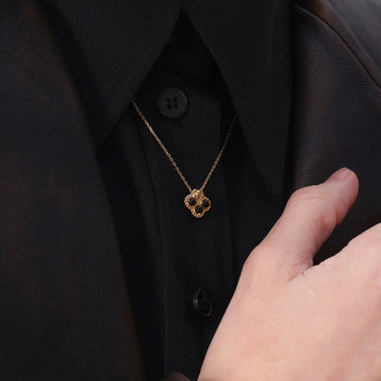 ASTRAIOS NECKLACE [BLACK]