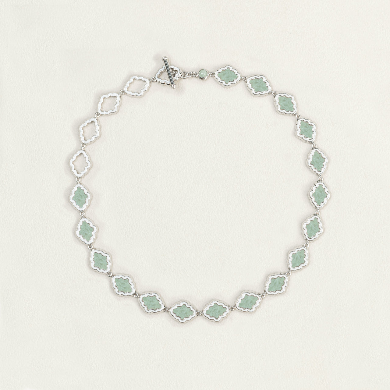KUSUMA NECKLACE [LIGHT GREEN]