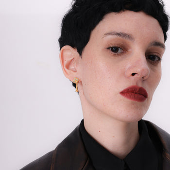 ASTRAIOS DROP EARRING [LIGHT GREEN]