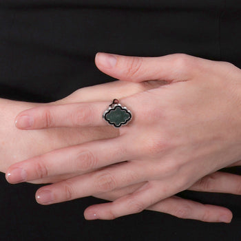 KUSUMA RING [DARK GREEN]