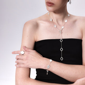 STRI NECKLACE [WHITE]