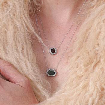 DHURI NECKLACE [BROWN]