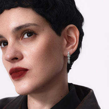 PHEME EARRING [LIGHT GREEN]