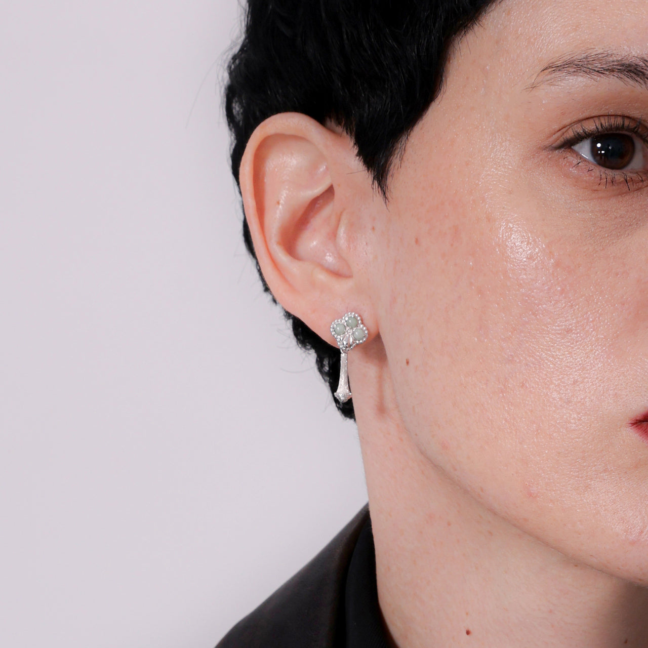 ASTRAIOS DROP EARRING [LIGHT GREEN]