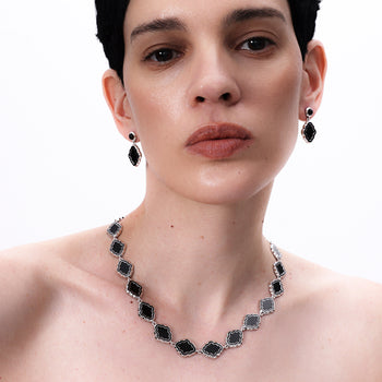KUSUMA NECKLACE [BLACK]